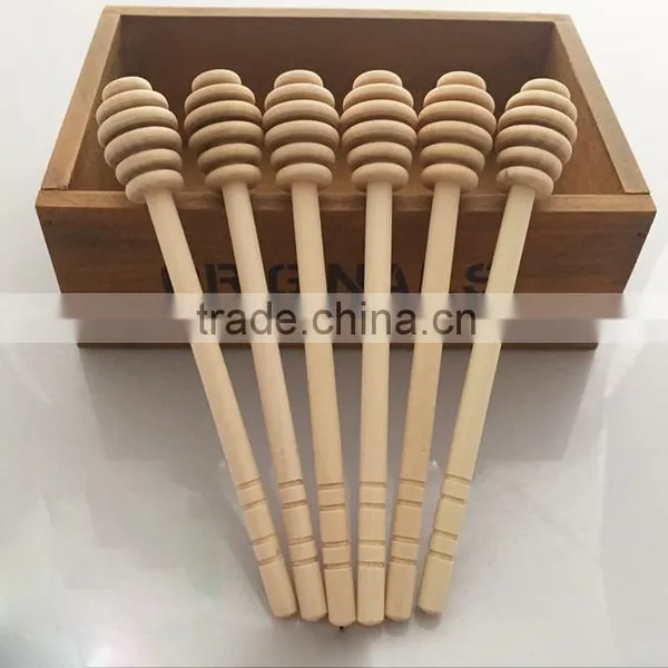 Best Sell High Grade Wooden Honey Dipper photo-4