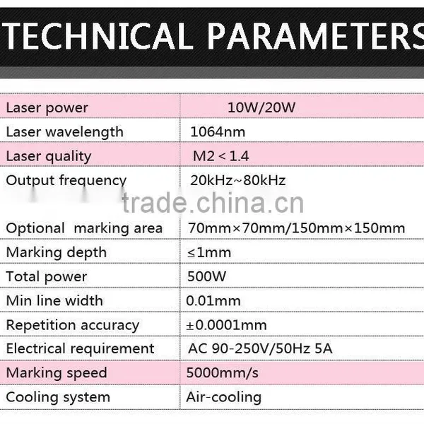 Shandong Liaocheng Fiber Laser Marking Machine Laser Engraving Machine Price With CE photo-5