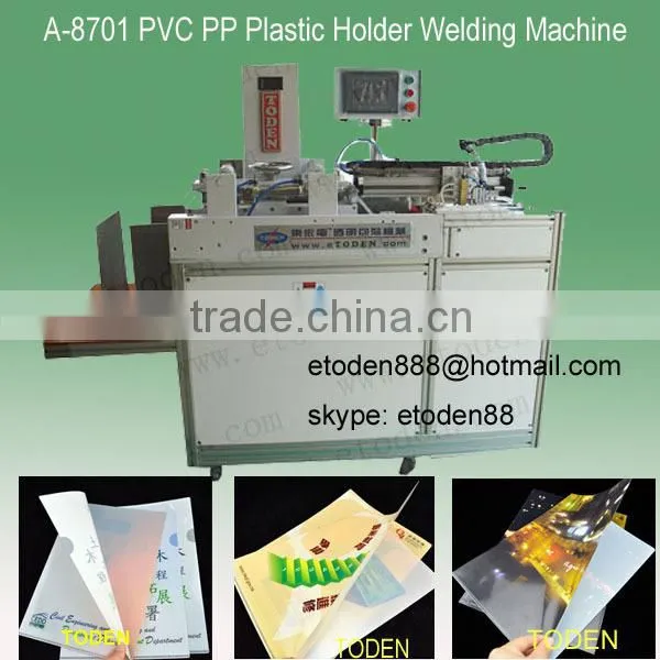 A4 document presentation file folder welding machine