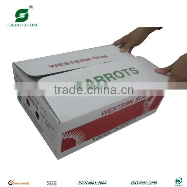 Corrugated Carrot Carton Box photo-6