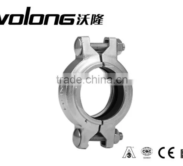 Stainless Steel Sanitary Quick Release Pipe Clamps photo-4
