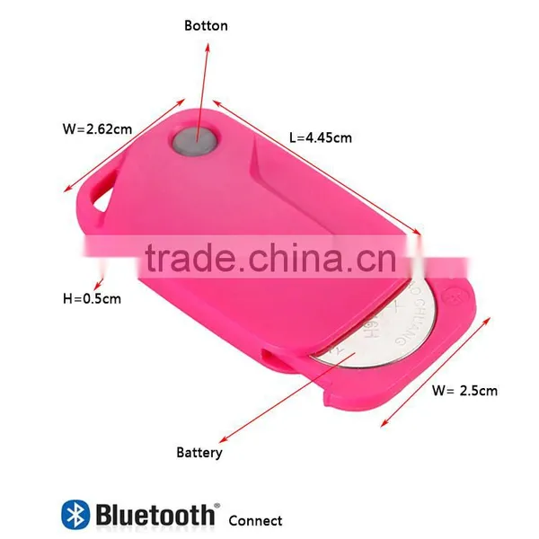 Selfie Shutter Button Locator Smart Tag Bluetooth Anti Lost Alarm Wireless Key Finder for IPhone for Smartphone photo-4