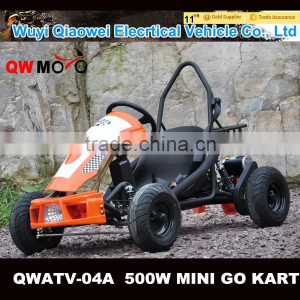 Cheap 500W 800W 1000W 36V off Road Vehicles Buggy Electric Bike Battery go Karts Atv for Sale