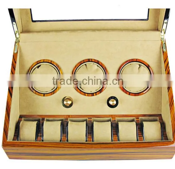 Beautiful Design Custom Printing Wooden Watch Winder Box photo-5