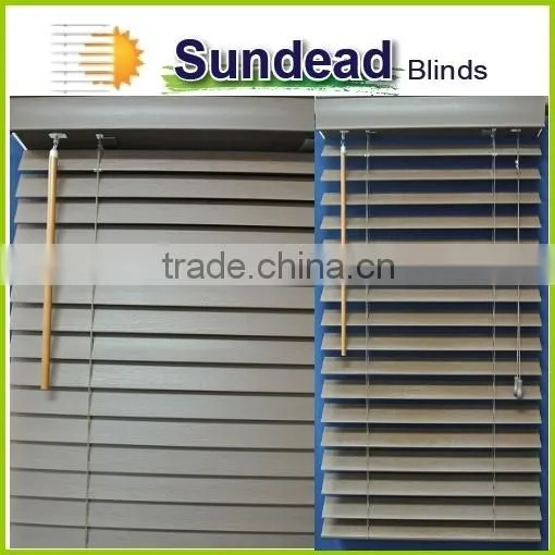 50mm Fauxwood Venetian Blinds / Waterproof Blinds / 2'' Inches Blinds photo-4