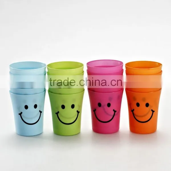 8 oz 250ml pp Plastic Smile Water Cup photo-2