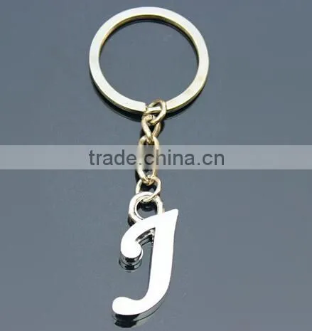 Wholesale High Quality Metal Alphabet Keychain photo-2