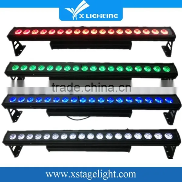 Waterproof DMX512 Led Bar, 18*12W RGBW 4IN1 LED Bar Dmx