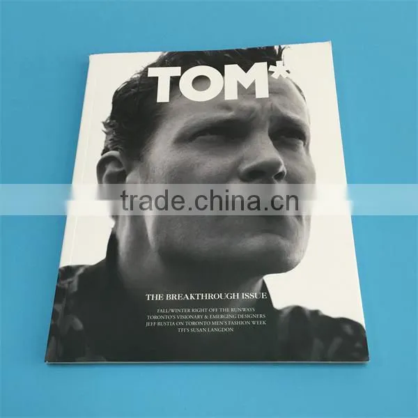 Magazine Offset Printing Services With Saddle Stitch Binding, A4 Size, CMYK Printing photo-5