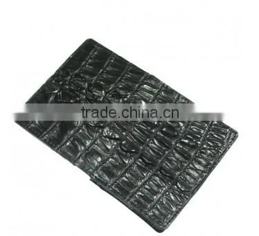 Crocodile Leather Card Clip Wallet SCRCW-010 photo-2