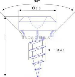 Self Drilling Screw With Tapping Thread