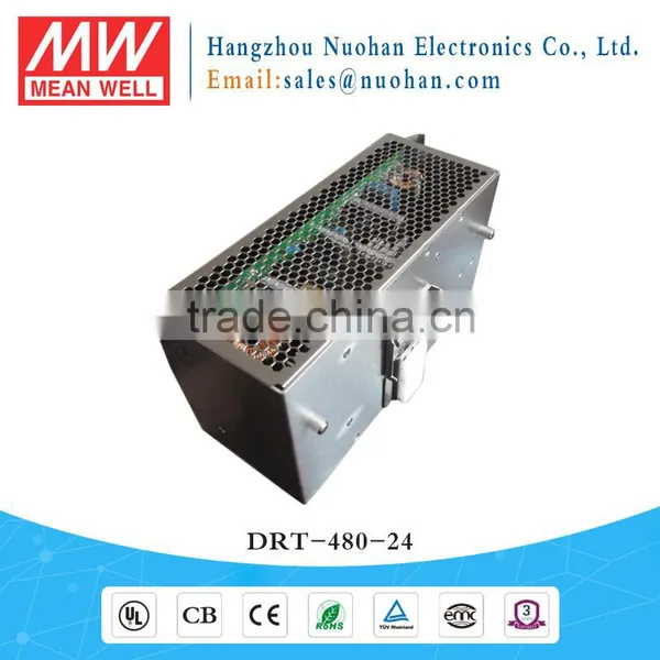 Mean Well 480W 24V DIN RAIL Power Supply 24V 20A photo-3