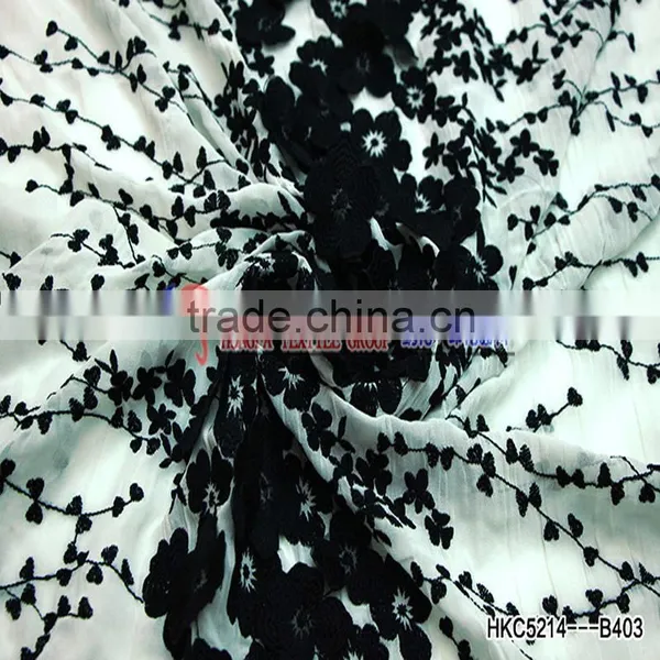 High Quality Chiffon Embroidery For Textile /Clothing/Curtain photo-2