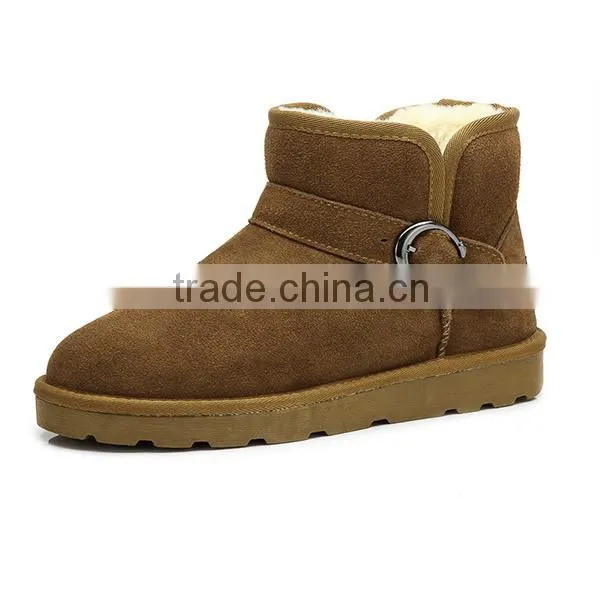 Classic Ankle Winter Fur Boots for Men photo-2