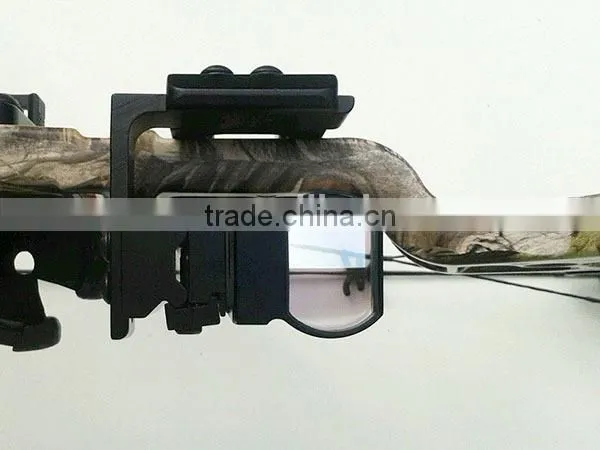 RL Archery Mini CNC Machined Bow Sight Mount Red Dot Laser Reflex Sight Scope Bracket Fit Mathews Bowtech Bear All Compund Bow photo-4
