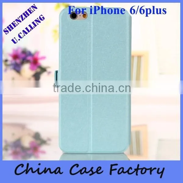 High Quality Flip PU Wallet Leather Case With Double Window For IPhone 5 5s photo-2