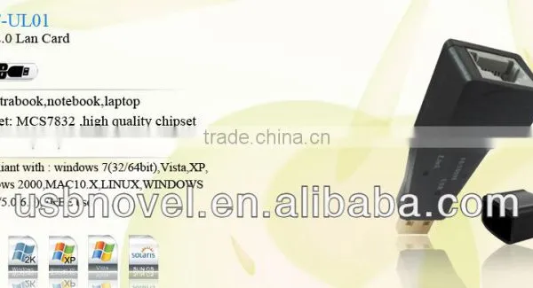 Blak Usb 2.0 External Network Latest Lan Card With Led Light High Speed 480Mbps photo-2