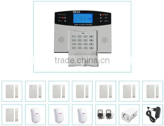 Wireless/wired Gsm Alarm System Wireless, DIY Wireless Alarm