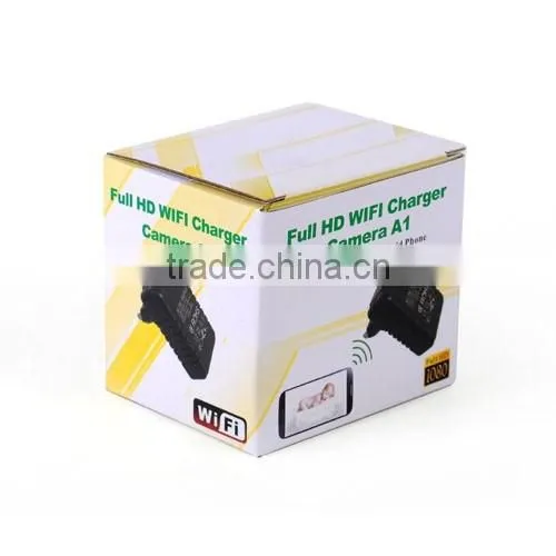 Full HD 1080P Motion Detection Wifi Charger Camera A1 ,Wifi Power Adatper Power Supply IP Camera photo-6