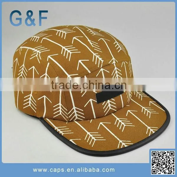 Custom Printed Blank 5 Panel Snapback Hat photo-2