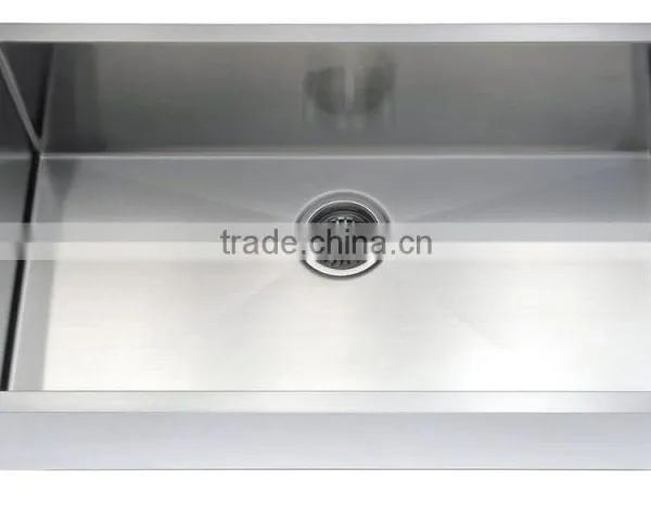 CUPC Aproval Undermount Stainless Steel Single Bowl Laundry Kitchen Sinks photo-3