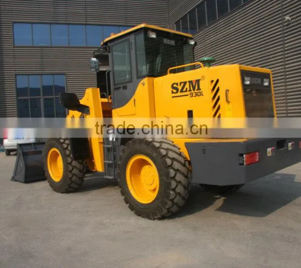 4WD 3 Ton Small Articulating Wheel Loader Compact Loaders With CE photo-4