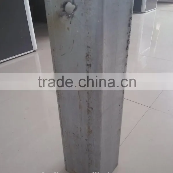 Steel W Beam Traffic Guardrail Column photo-2