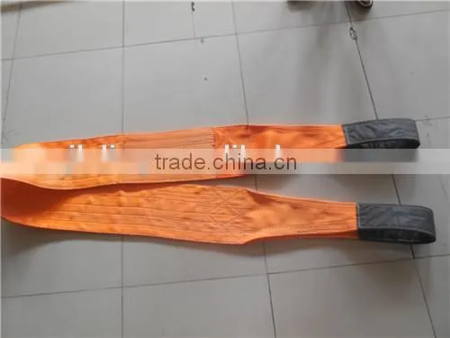 Lifting Tools Flat 100% Polyester Duplex Web Sling Belt Polyester Webbing photo-4