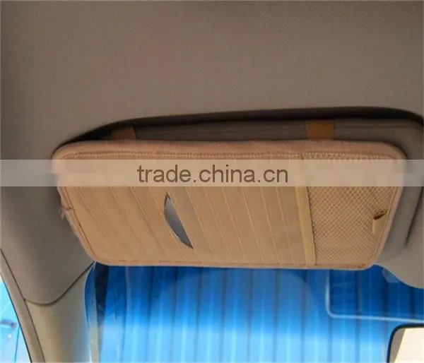 Auto Sun Visor CD Holder 12 CD Storage For Car CD Case And Bag photo-3