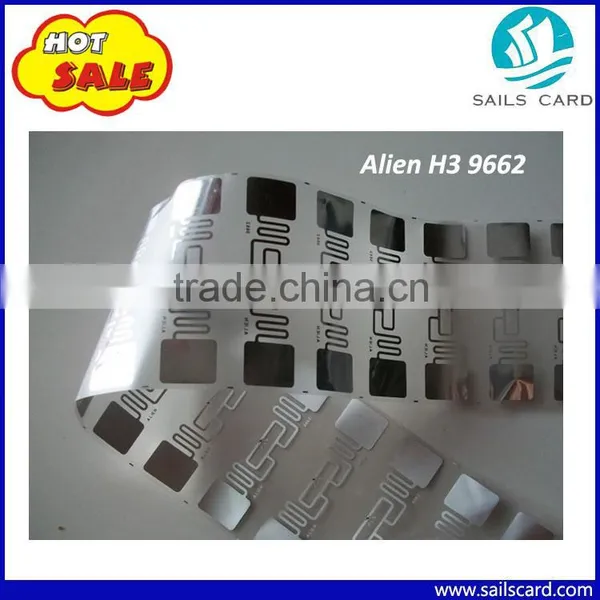 ISO18000-6CRFID Uhf Alien H3 9640 Dry Inlay Tag photo-2