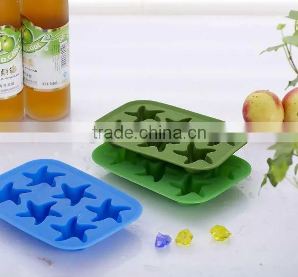 Starfish Shape Silicone Ice Mold