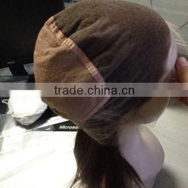 Thick Human Hair Wig Human Hair Thin Skin Top Lace Wig Brazilian Body Wave Full Lace Wig photo-3