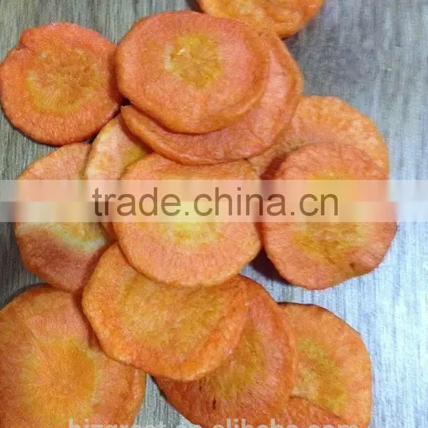 VF Dried Vegetables -VF Dried Carrot Crips for Sale photo-2