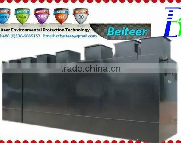 Underground Wastewater Treatment Equipment for Hospital Wastewater Treatment