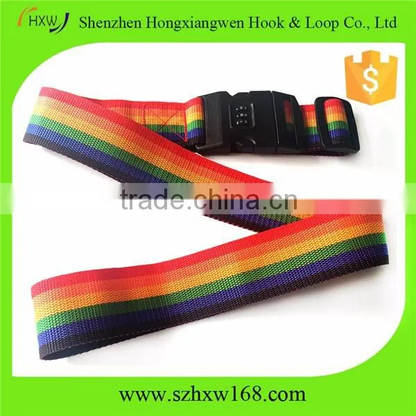 Heavy Duty Extra Long Luggage Strap Suitcase Polyester Luggage Belt
