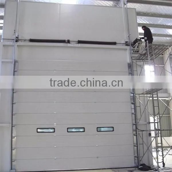 Commercial Industrial Stainless Steel Sectional Door photo-5