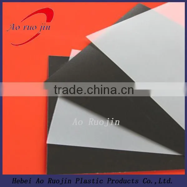 Frosted Transparent Clear Plastic Card photo-4