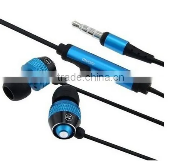 Branded Handsfree Metal Earphones With Mic photo-2
