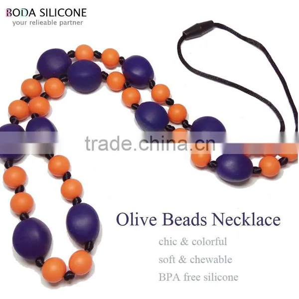 Chian Manufacturer Teething Pendant Silicone Necklace photo-5