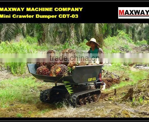 500 Kg Cheap Customized Petrol Mini Dumper , CE / ISO / SGS , Model: CDT03 photo-3