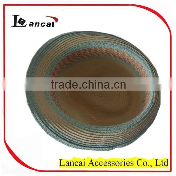 2016 Wholesale Multi Colour Straw Trilby photo-4