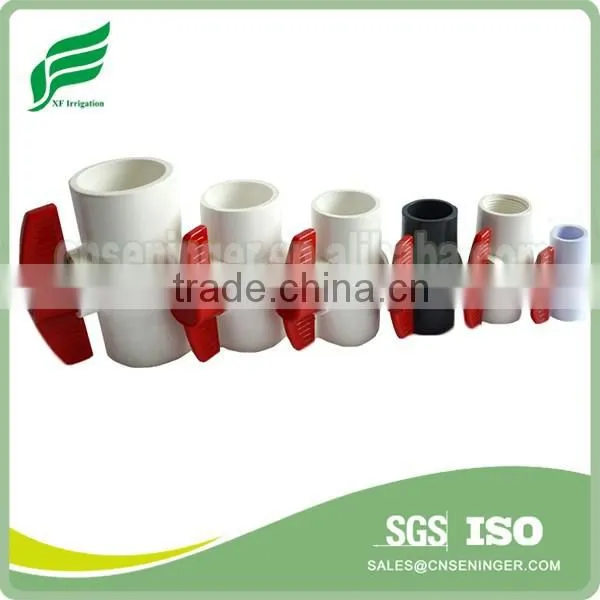 Round PVC Compact Ball Valve