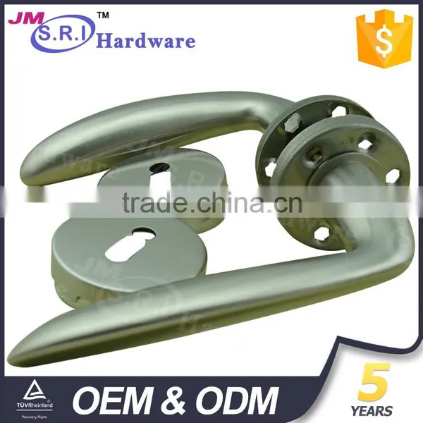 China Supplier Stainless Steel Lever Door Handle , Flat Door Handle photo-3