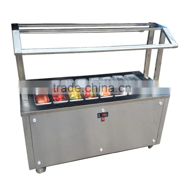 Refrigerated Topping Bar From Factory Supply Good Quality photo-2