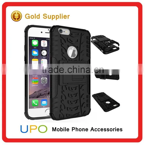 [UPO] 3 in 1 Combo Kickstand Heavy Duty Armor Smartphone Case For IPhone 6s Belt Clip Holster Phone Cases photo-5