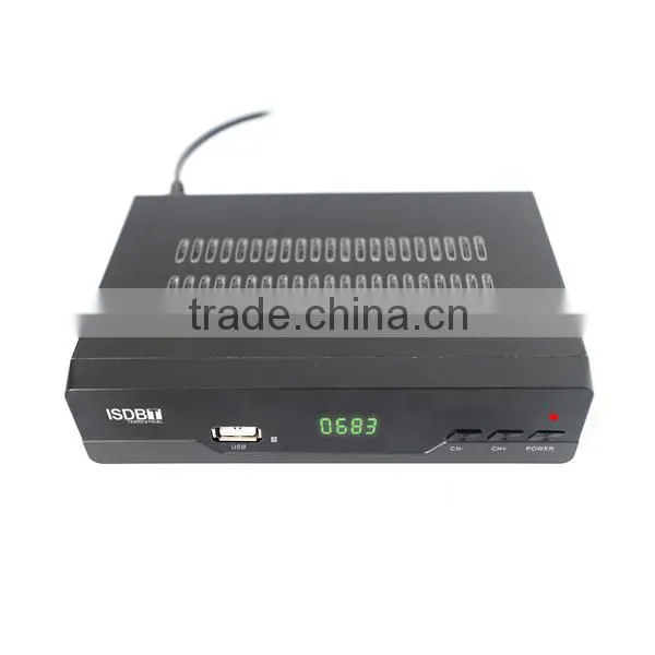 MINI HD 1080P Isdb-t Receiver, Digital tv Set Top Box Isdb-t With MPEG-2/MPEG-4 Decoding for South America photo-6