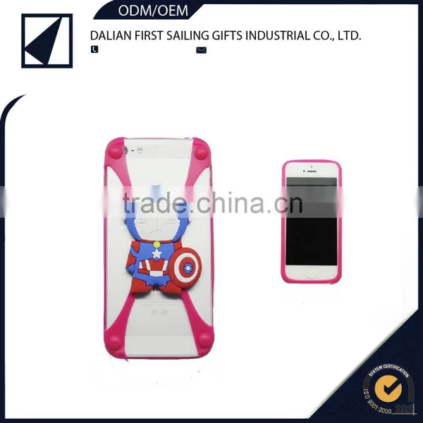 Herio Alliance Spider-Man Superman 3D Cartoon Silicone Phone Case For Apple Iphone 6 4.7inch photo-4