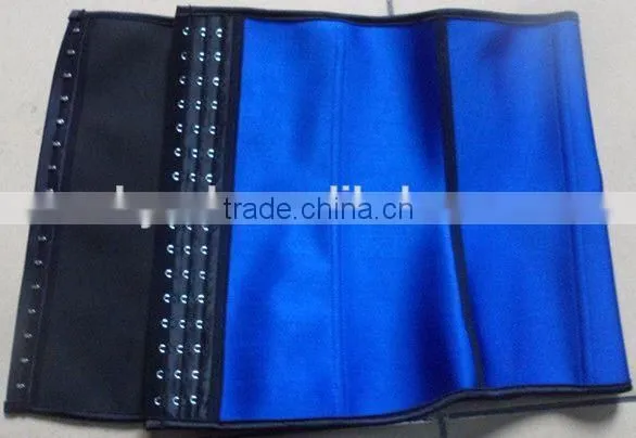 The Most Popular Design Solid Color Mature Women Steel Bone 100% Latex Rubber Corset photo-6