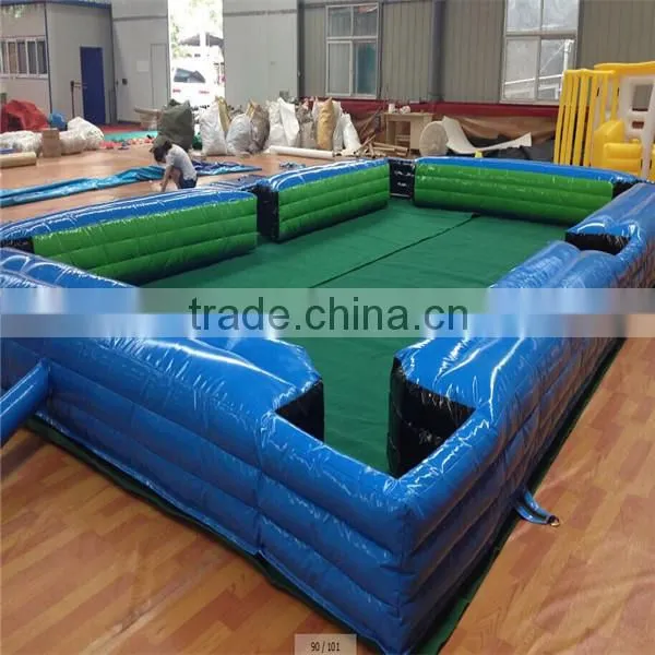2016 Inflatable Play Equipment Inflatable Snookball Table Football Pool Soccer Game