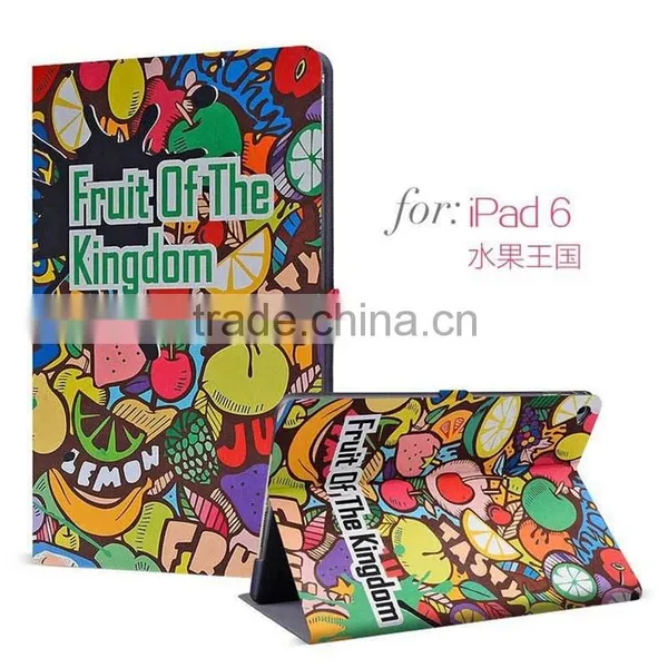 ODM OEM 3D Print PU Leather Tablet Case Covers for Ipad Mini Air Pro 2 3 4 5 Case photo-6